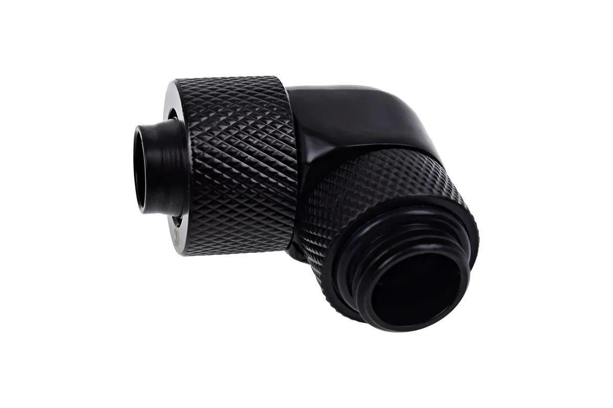Alphacool Fitting 13/10mm/90° Rotatif G1/4/Noir - Watercooling - 2