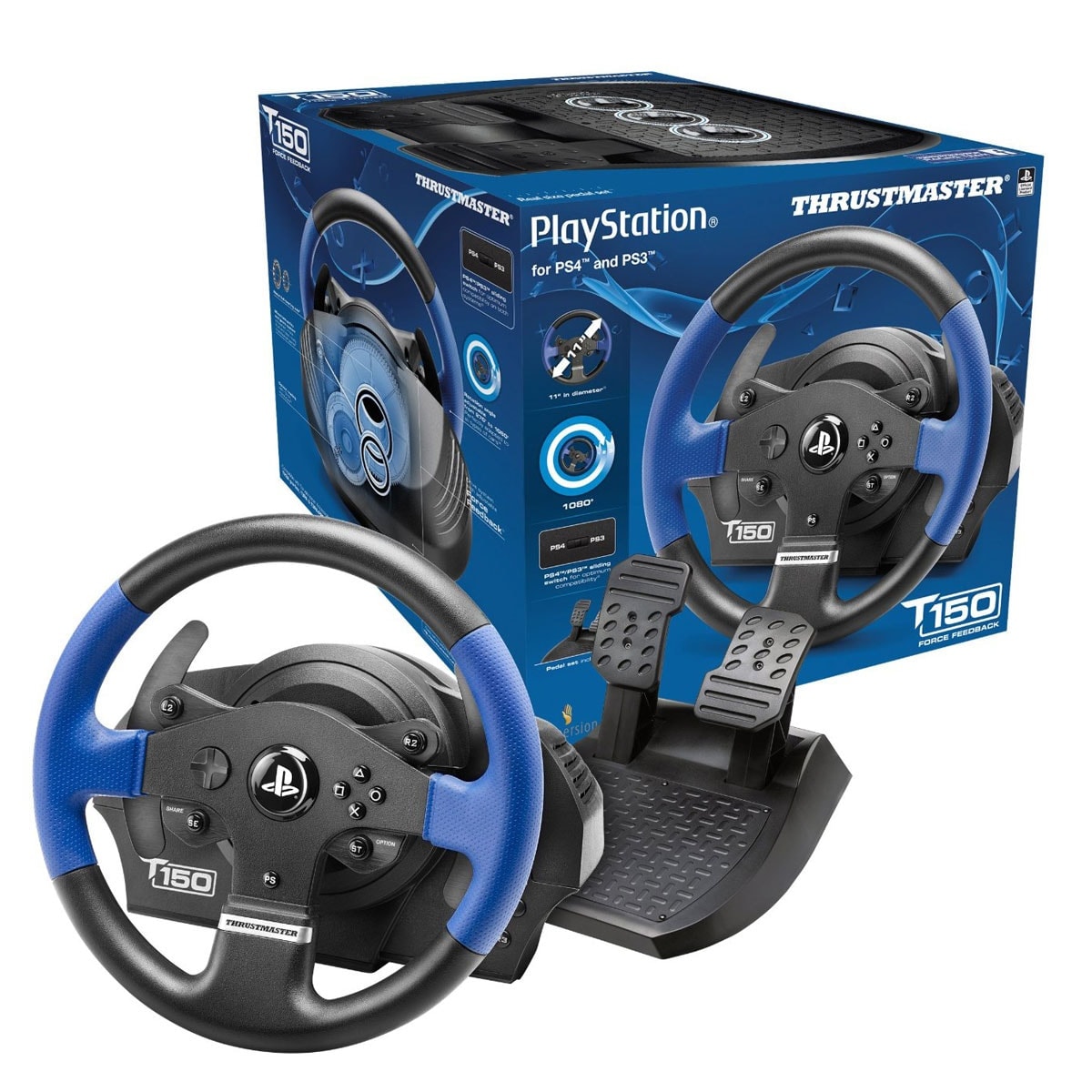 ThrustMaster  T150 RS Force Feedback (4160628) - Achat / Vente Base de volant Simracing sur Cybertek.fr - 3