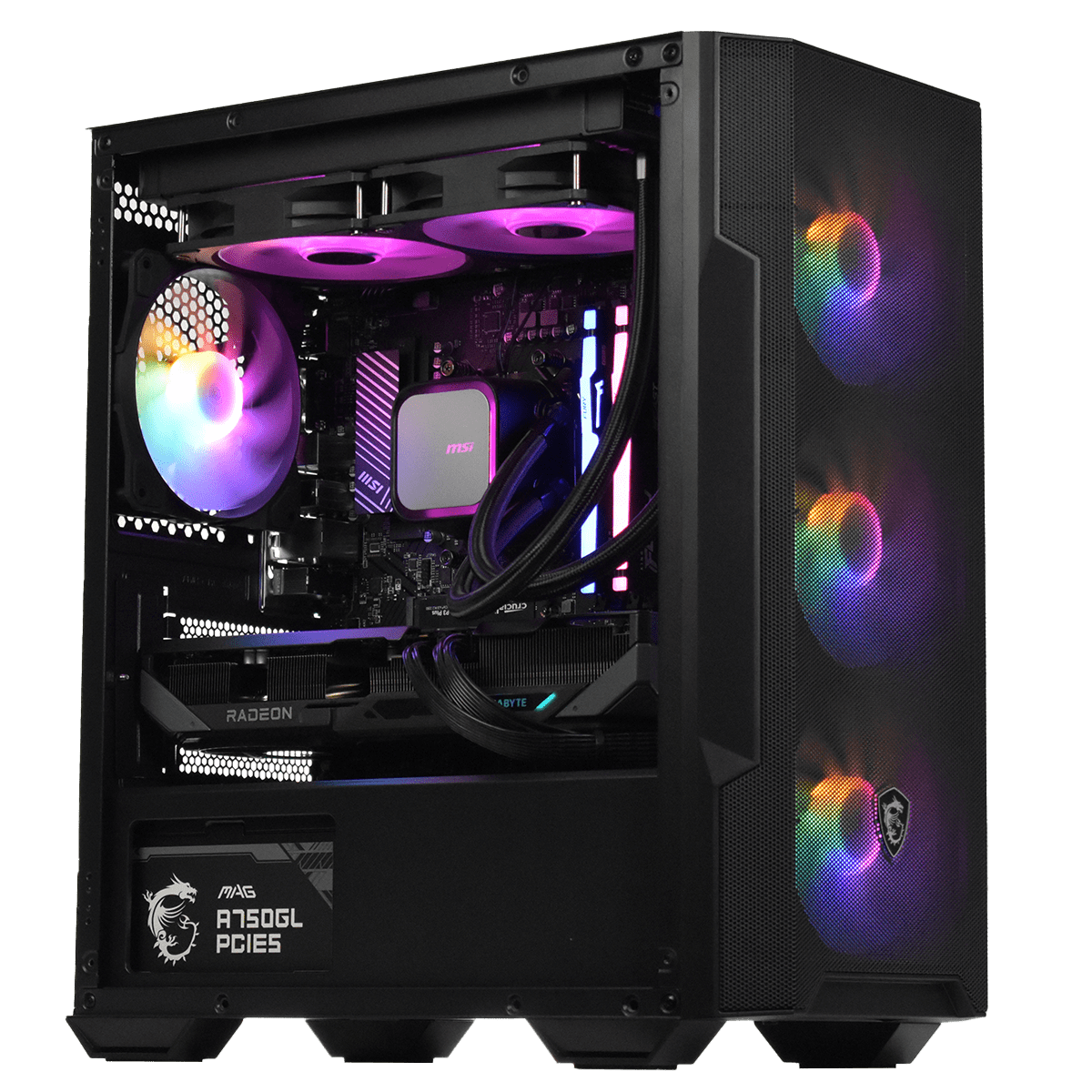 Cybertek Magician - R5-7500F/RX9070/32Go/1To (0225-CYB) (PCG-10602494) - Achat / Vente PC Fixe sur Cybertek.fr - 0