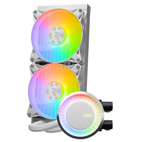 MSI MAG CORELIQUID E240 WHITE# - Watercooling MSI - Cybertek.fr - 1