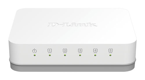 Switch D-Link 5 Ports 10/100/1000Mbps Dlinkgo GO-SW-5G