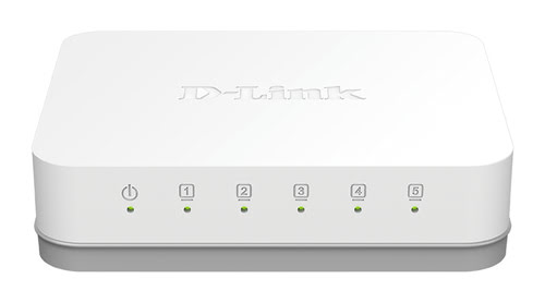 image produit D-Link  5 Ports 10/100/1000Mbps Dlinkgo GO-SW-5G Cybertek