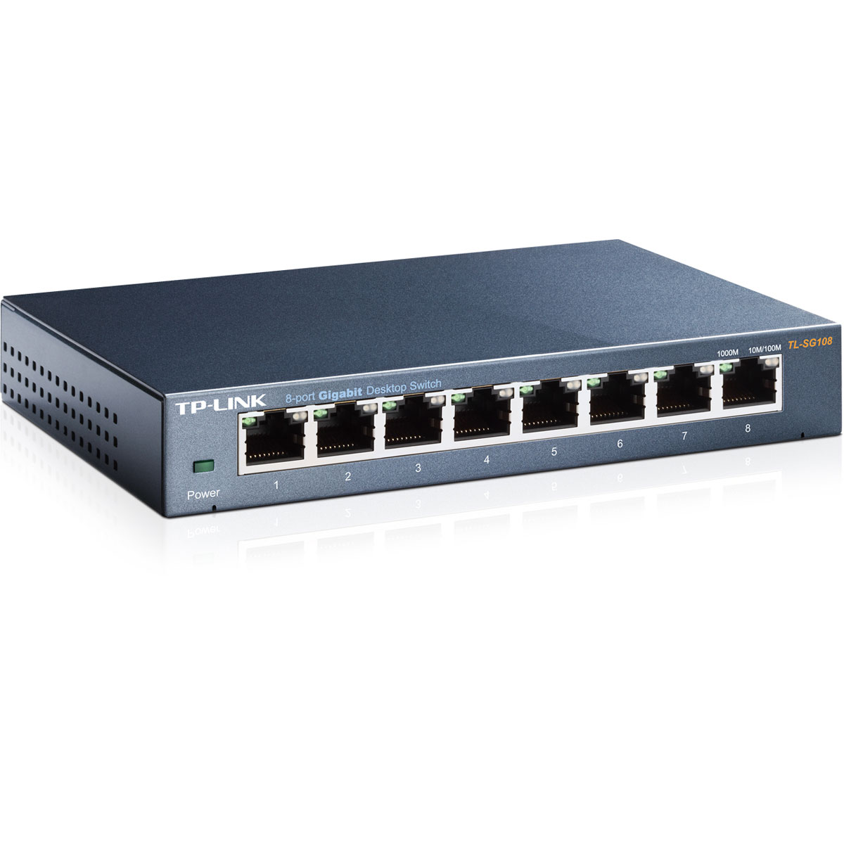 Switch TP-Link 8 ports 10/100/1000 - TL-SG108 - Cybertek.fr - 1