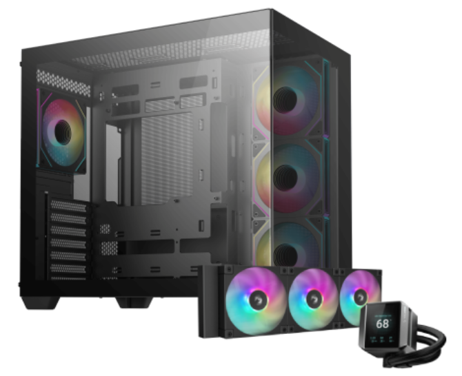 Deepcool CG530 4F Noir Noir - Boîtier PC Deepcool - Cybertek.fr - 0
