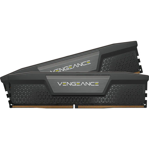 Corsair VENGEANCE DDR5 Black (2x16Go) DDR5 6400 - Mémoire PC Corsair sur Cybertek.fr - 1