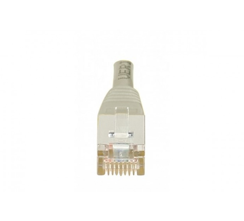 Cable RJ45 cat 5e F/UTP gris - 0,15 m - Connectique réseau - 2