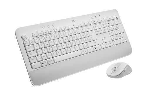 Logitech MK650 Offwhite Signature - Pack Clavier/Souris - 5