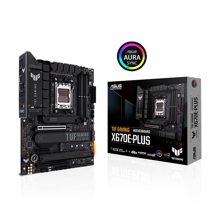 Asus TUF GAMING X670E-PLUS ATX  - Carte mère Asus - Cybertek.fr - 0