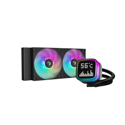 Deepcool MT/Sans Alim/ATX + LP240 Noir - Boîtier PC Deepcool - 11