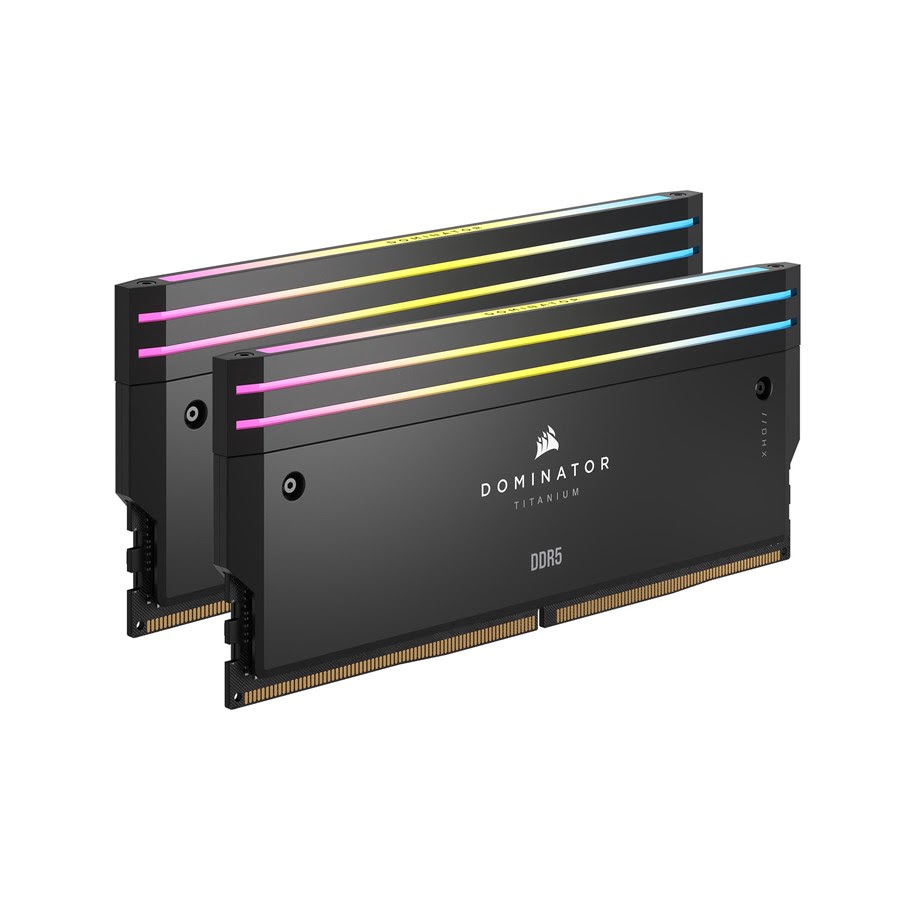 Corsair Dominator Titanium RGB 32Go (2x16Go) DDR5 7200MHz - Mémoire PC Corsair sur Cybertek.fr - 0