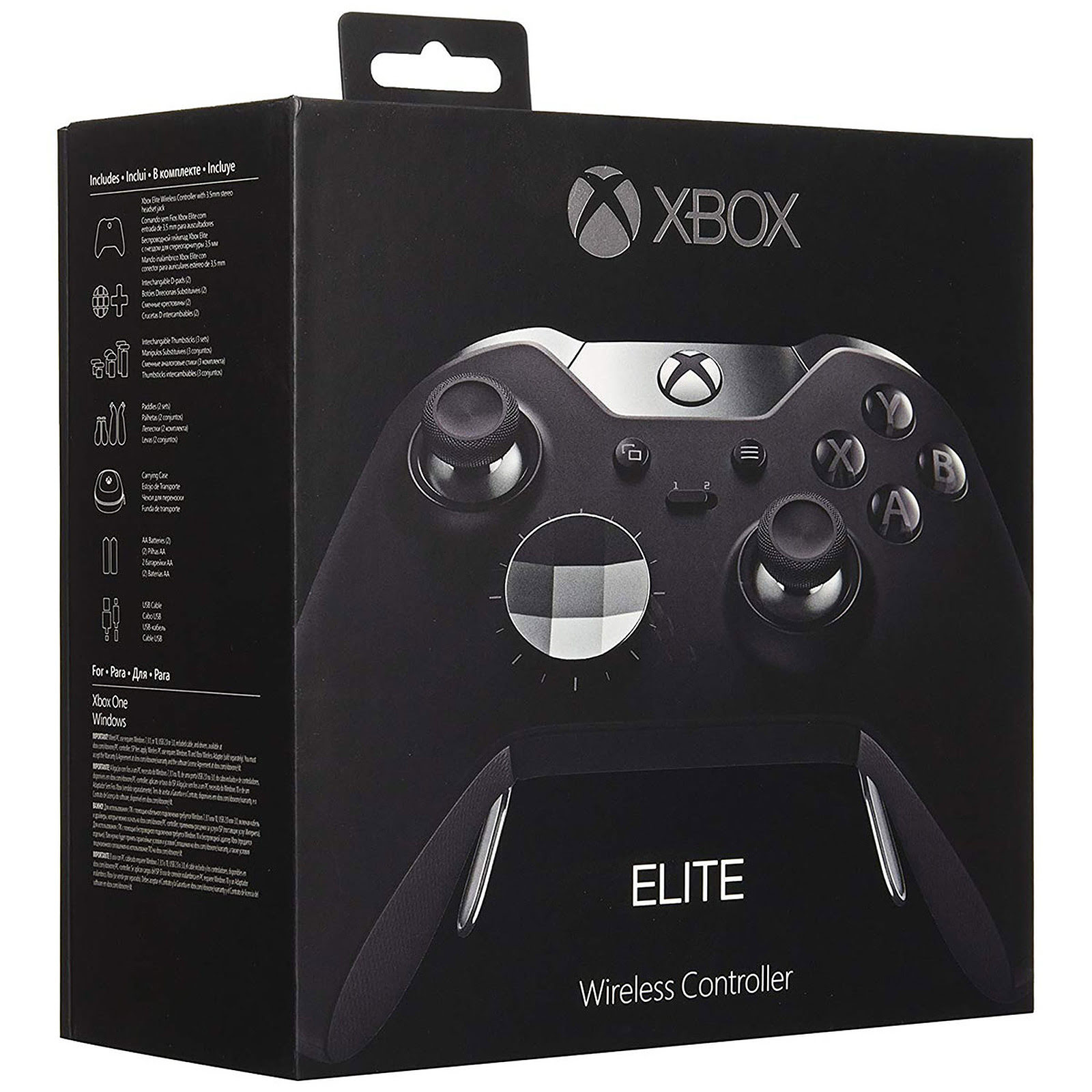 Microsoft Xbox One Elite Wireless Controller Noir - Périphérique de jeu - 1