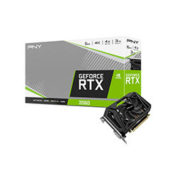 Carte graphique PNY RTX 2060 6GB Single Fan 2060/6Go/HDMI/DP