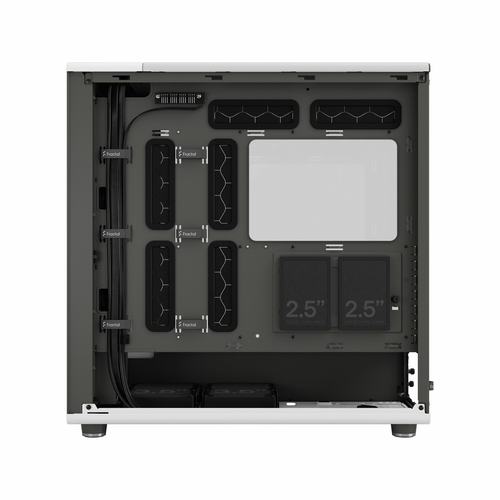Fractal Design North XL Chalk White TG Clear Blanc - Boîtier PC - 17