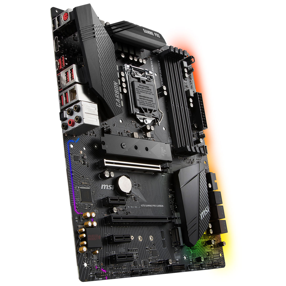 MSI H370 GAMING PRO CARBON ATX  - Carte mère MSI - Cybertek.fr - 3