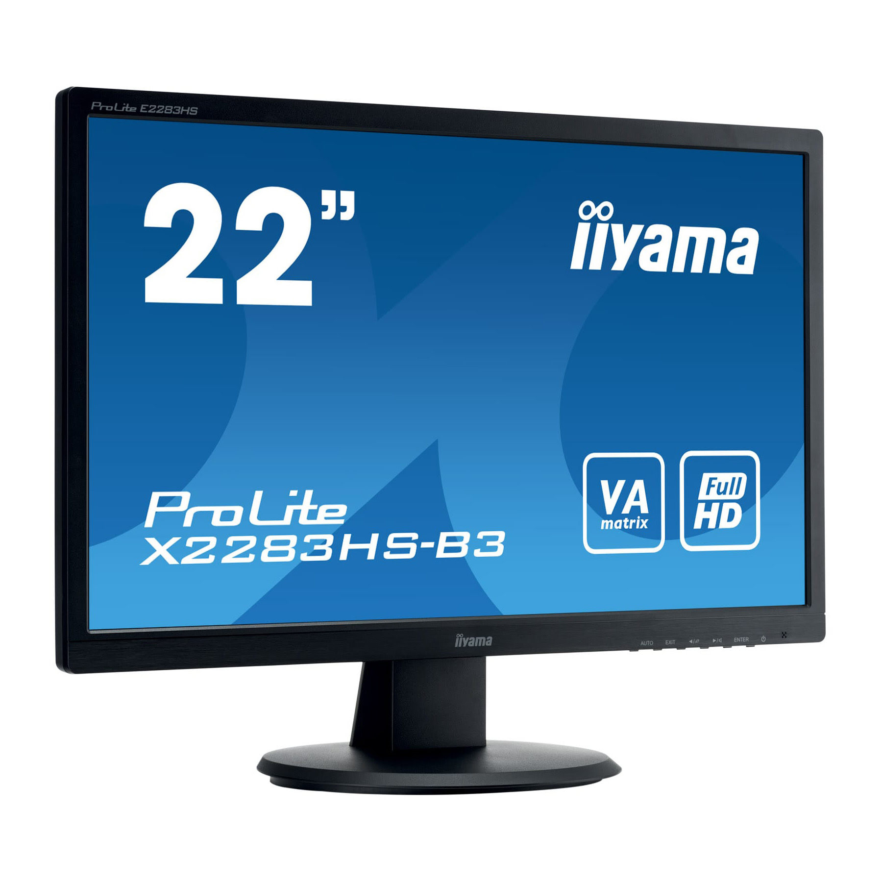 Iiyama 22 pouces  X2283HS-B3 -- - Ecran PC Iiyama - Cybertek.fr - 3