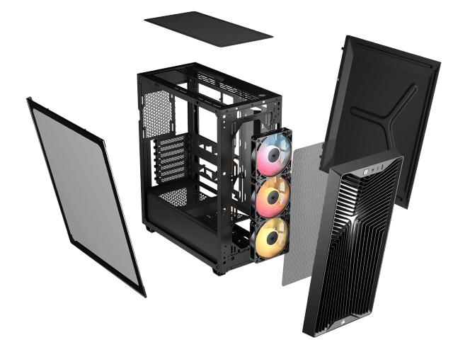 Corsair 3200D RS ARGB Noir Noir - Boîtier PC Corsair - Cybertek.fr - 6
