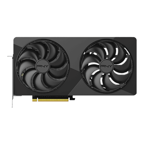 PNY GeForce RTX 5070 Ti 16Go Slim Dual Fan Overclocked - Carte graphique - 10
