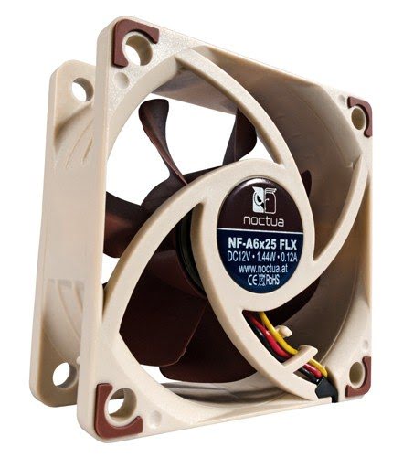 Noctua NF-A6x25 FLX - Ventilateur boîtier Noctua - Cybertek.fr - 1