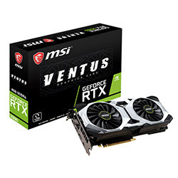 Carte graphique MSI RTX 2080 VENTUS 8G 2080/8Go/DP/HDMI/USB C