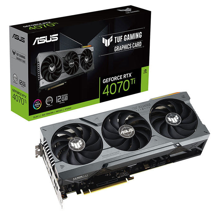 Asus GeForce RTX 4070 Ti TUF 12G GAMING  - Carte graphique Asus - 0