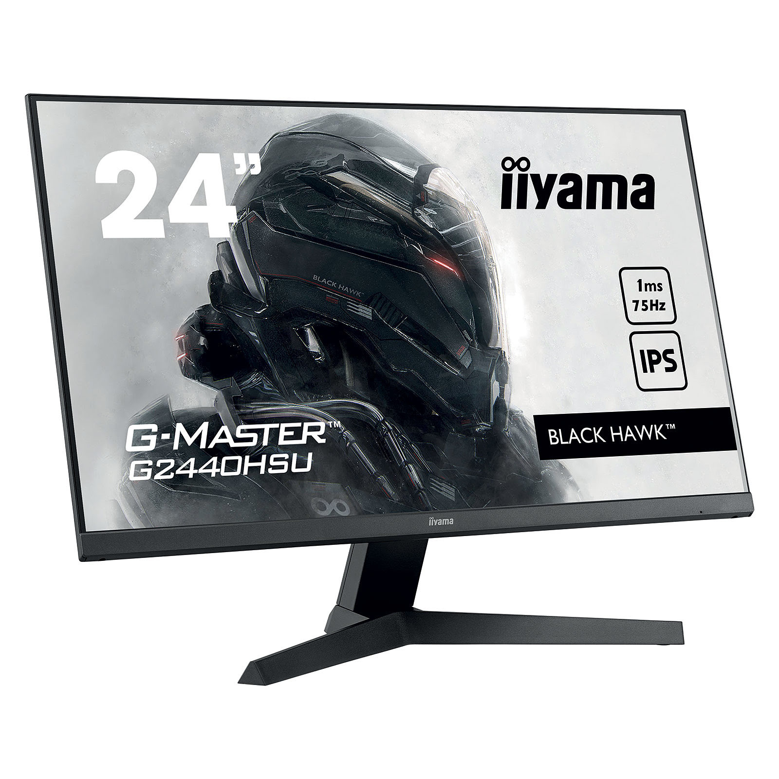 Iiyama 24"  G2440HSU-B1 -- - Ecran PC Iiyama - Cybertek.fr - 3