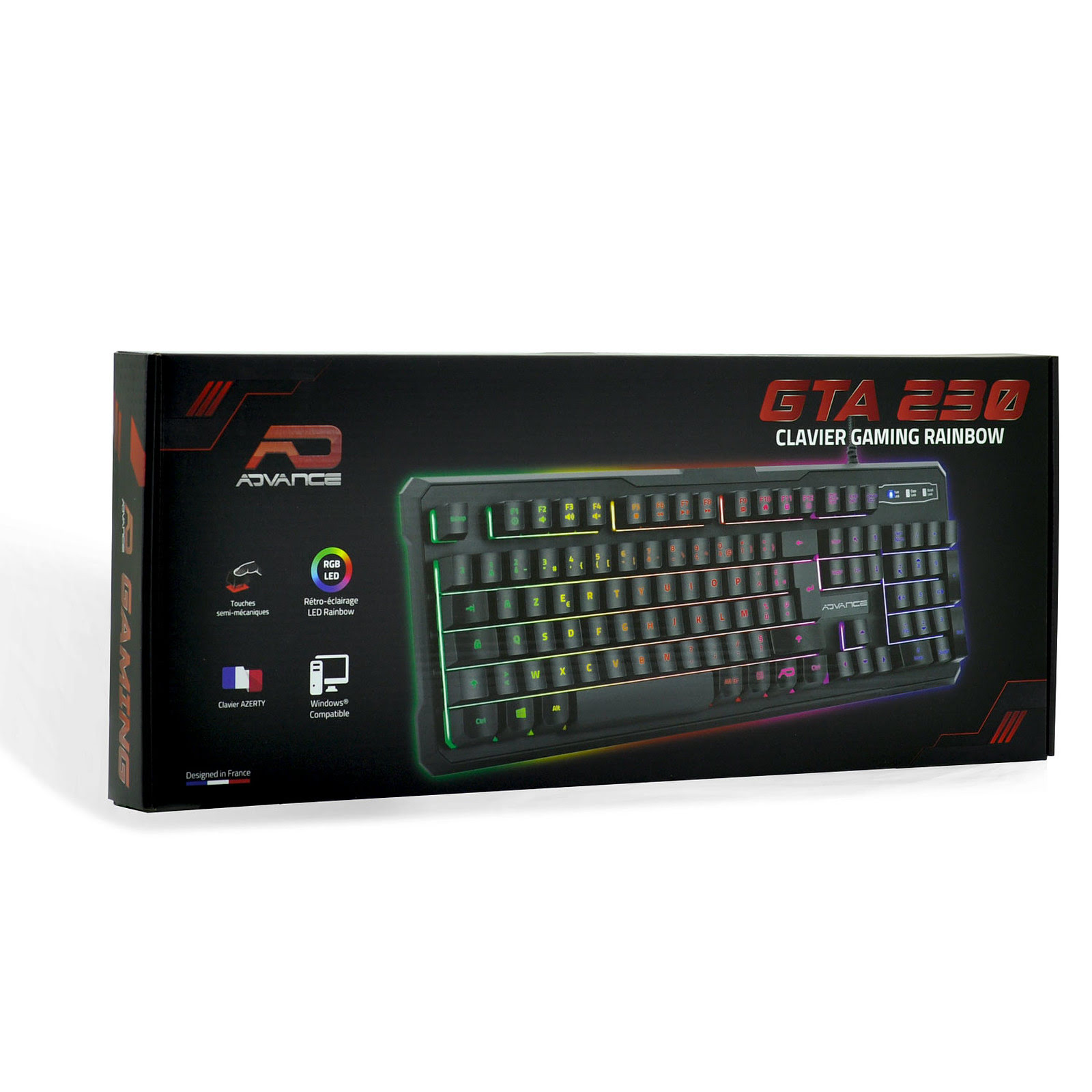 Advance GTA-230 - Clavier PC Advance - Cybertek.fr - 1