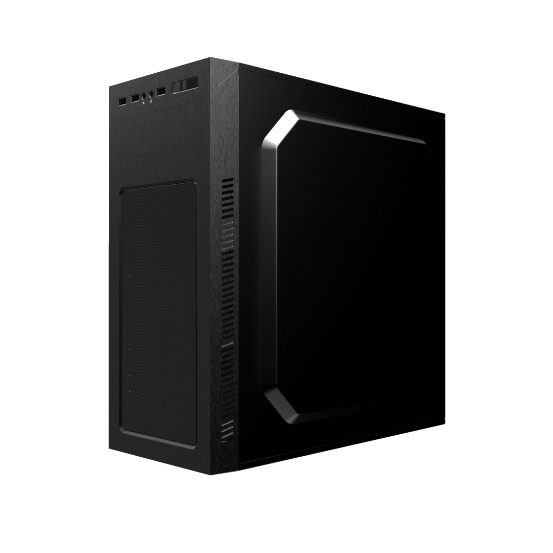 Boîtier PC DUST BLACK FORCE DU-CBF - MT/500 Watts/ATX