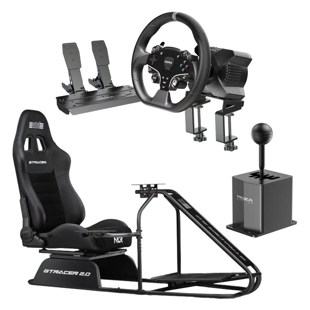 Moza Racing Ready To Race - NLR GT Racer V2 + Moza R3 + HGP (16600012 / 01100243 / 09400055) - Achat / Vente Pack Simracing sur Cybertek.fr - 0