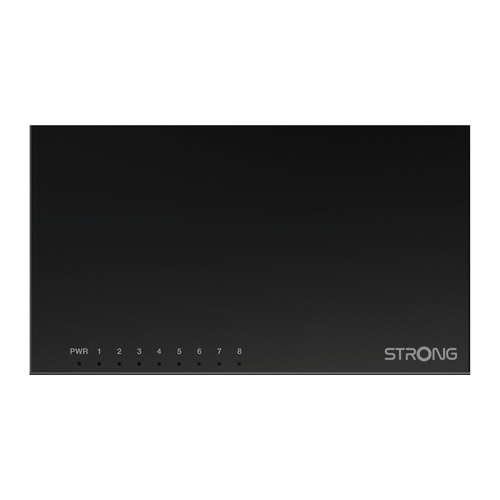 Switch Strong 8 ports 10/100/1000 Metal - SW8000M - Cybertek.fr - 1