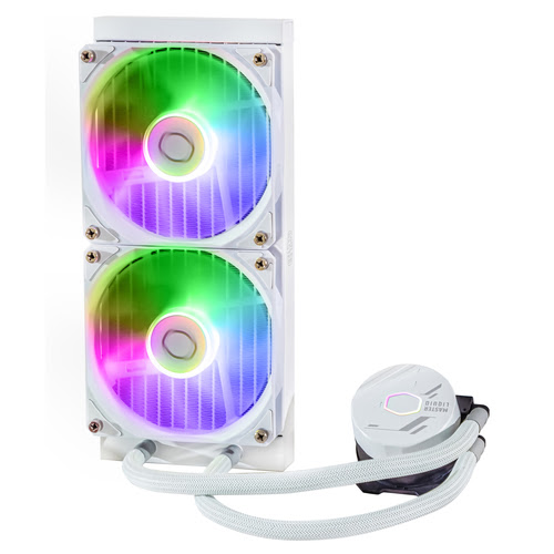 Cooler Master MasterLiquid 240L Core ARGB Blanc - Watercooling - 3