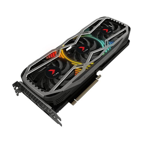 image produit PNY GeForce RTX 3080 10GB XLR8 Gaming REVEL EPIC-X RGB LHR Triple Fan Edition Cybertek