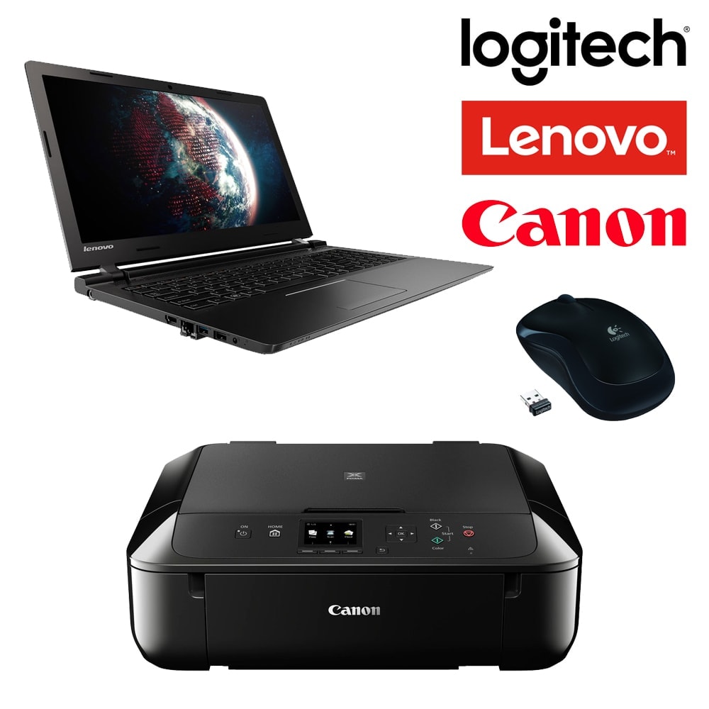 NB Lenovo B50-10+Logitech M175+Canon MG5750+câble - Cybertek.fr - 0
