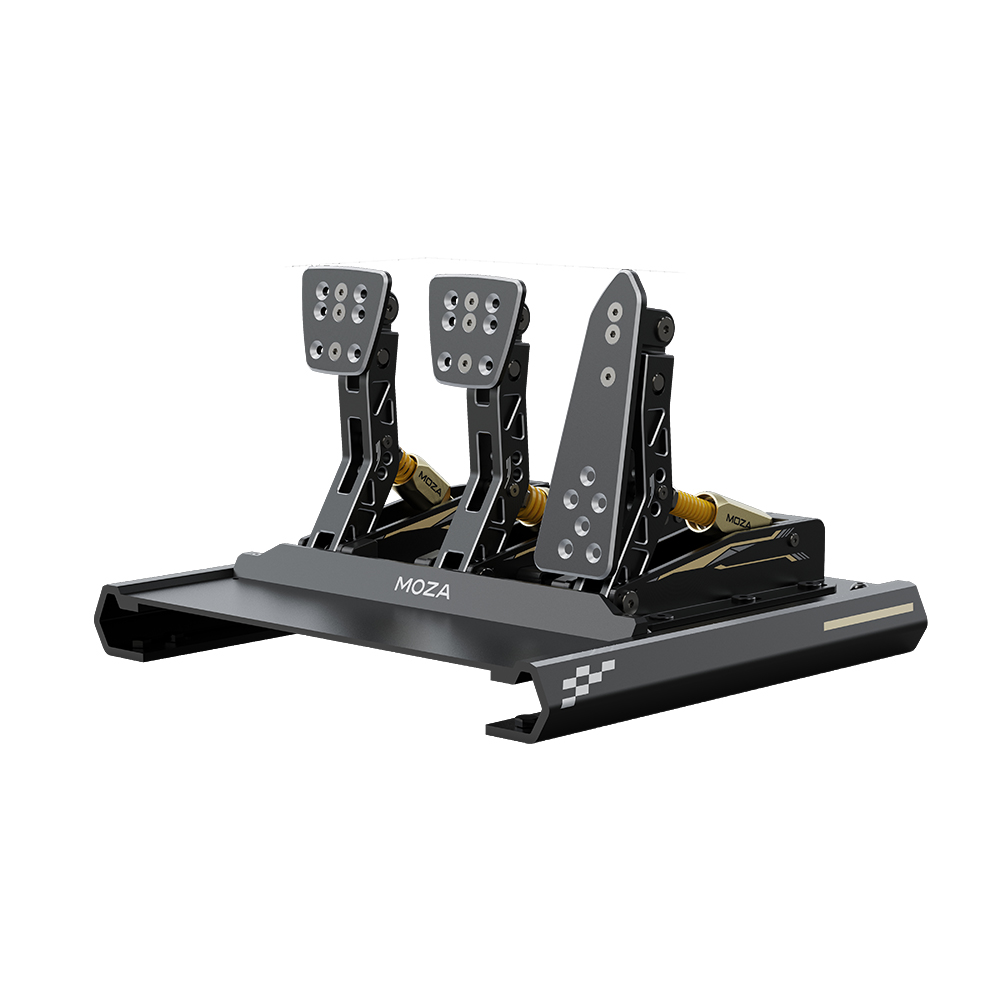 Moza Racing CRP - Pédialier - RS04 (RS04) - Achat / Vente Pédalier Simracing sur Cybertek.fr - 1