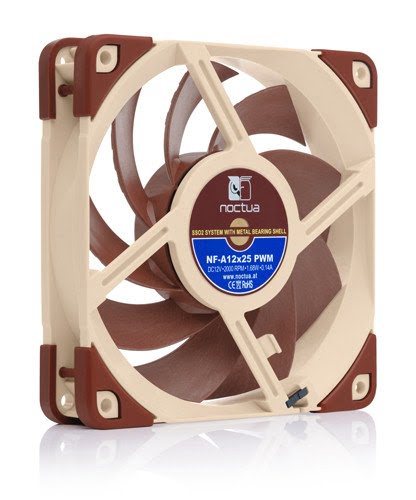 Noctua NF-A12x25 PWM - Ventilateur boîtier Noctua - Cybertek.fr - 1