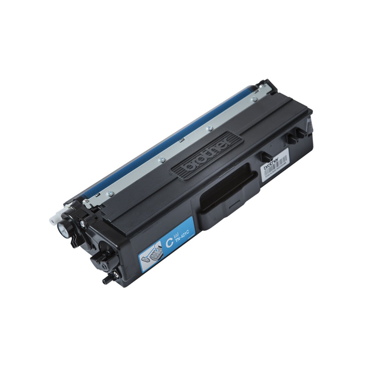 Toner Cyan TN421 1800 Pages - TN421C pour imprimante Laser Brother - 0