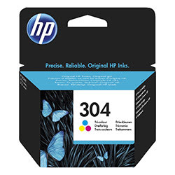 Consommable imprimante HP Cartouche pack couleurs 304 - N9K05AE Cybertek