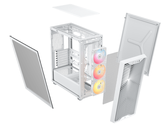 Corsair 3200D RS ARGB White Blanc - Boîtier PC Corsair - 6