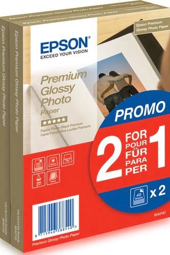 Papier Photo Brillant 10x15 40f. 255Gr -C13S042167 - Epson - 0