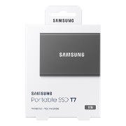 Samsung T7 USB 3.2 1 To Gris (MU-PC1T0T/WW) - Achat / Vente Disque SSD externe sur Cybertek.fr - 7