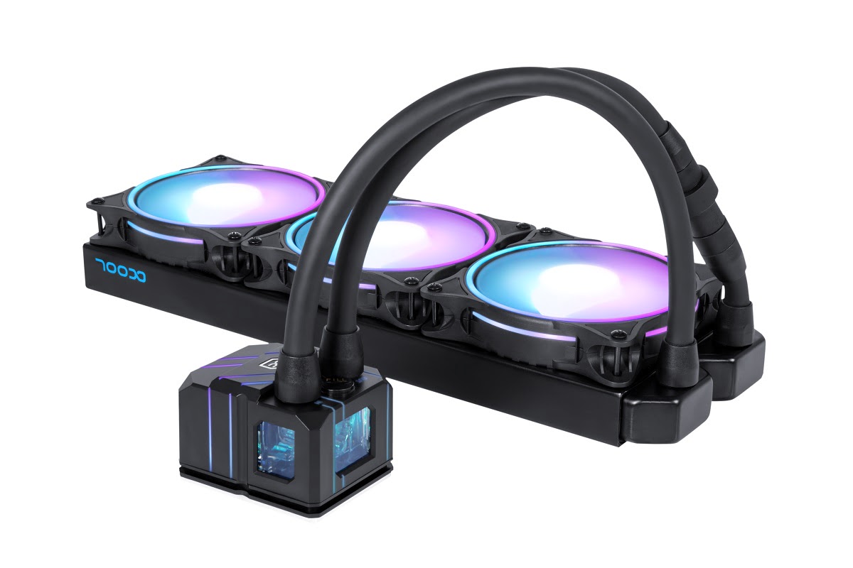 Alphacool Eisbaer PRO Aurora 360mm CPU - Noir - Watercooling - 1