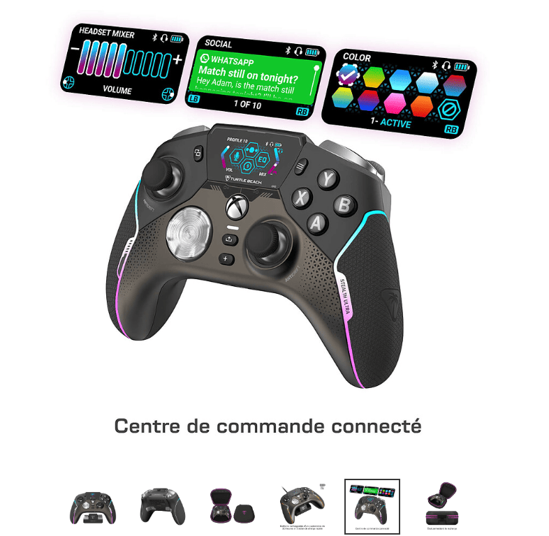 Turtle Beach Stealth Ultra/Android/PC/XBOX/Bluetooth/USB/Noir - Périphérique de jeu - 5