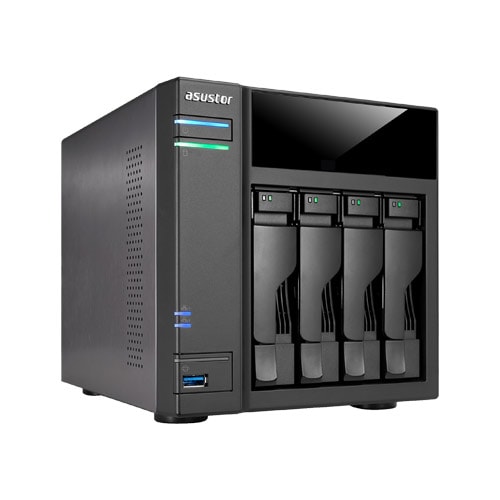 Asustor AS6104T - 4 HDD - Serveur NAS Asustor - Cybertek.fr - 0