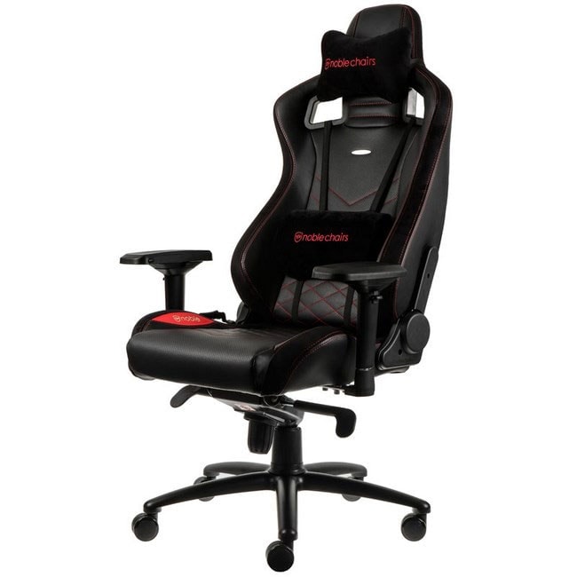 NobleChairs EPIC Series Noir/Rouge - Siège PC Gamer - Cybertek.fr - 1