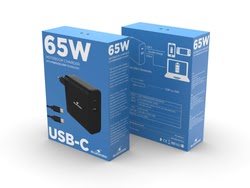 Chargeur secteur vers USB et USB-C - 65W - Noir - Bluestork - 0