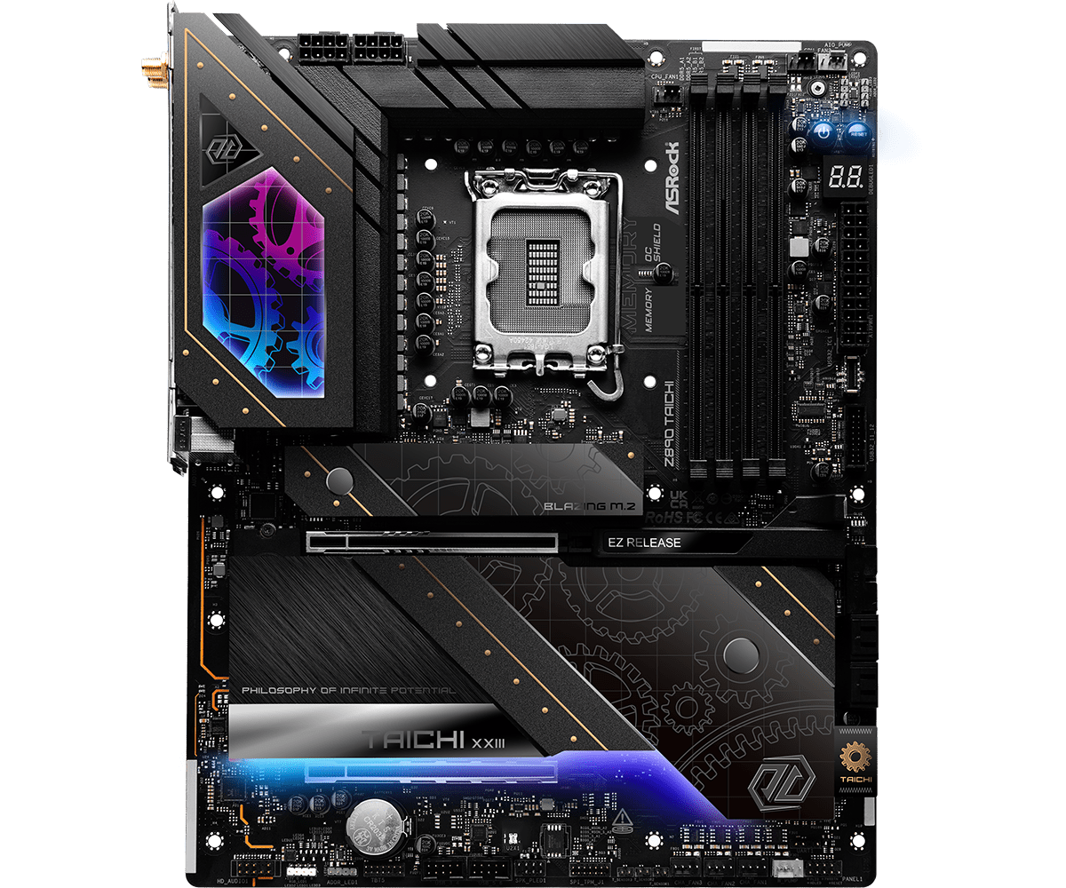 ASRock Z890 TAICHI ATX  - Carte mère ASRock - Cybertek.fr - 2