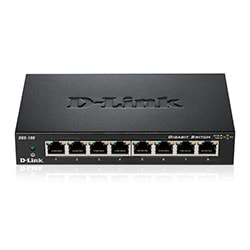 D-Link 8 ports 10/100/1000 boitier métal - DGS-108