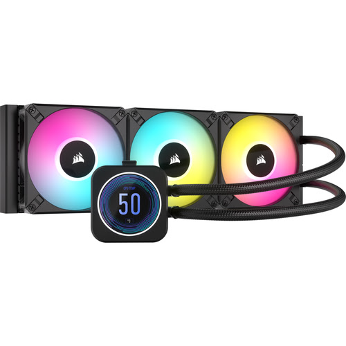 Corsair iCUE H150i ELITE LCD XT 3x120mm# - Watercooling Corsair - 0
