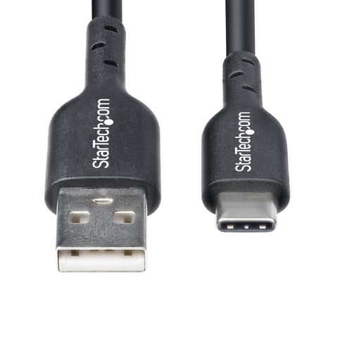 Câble USB-A vers USB-C mâle/mâle - 3m - Noir - Connectique PC - 4