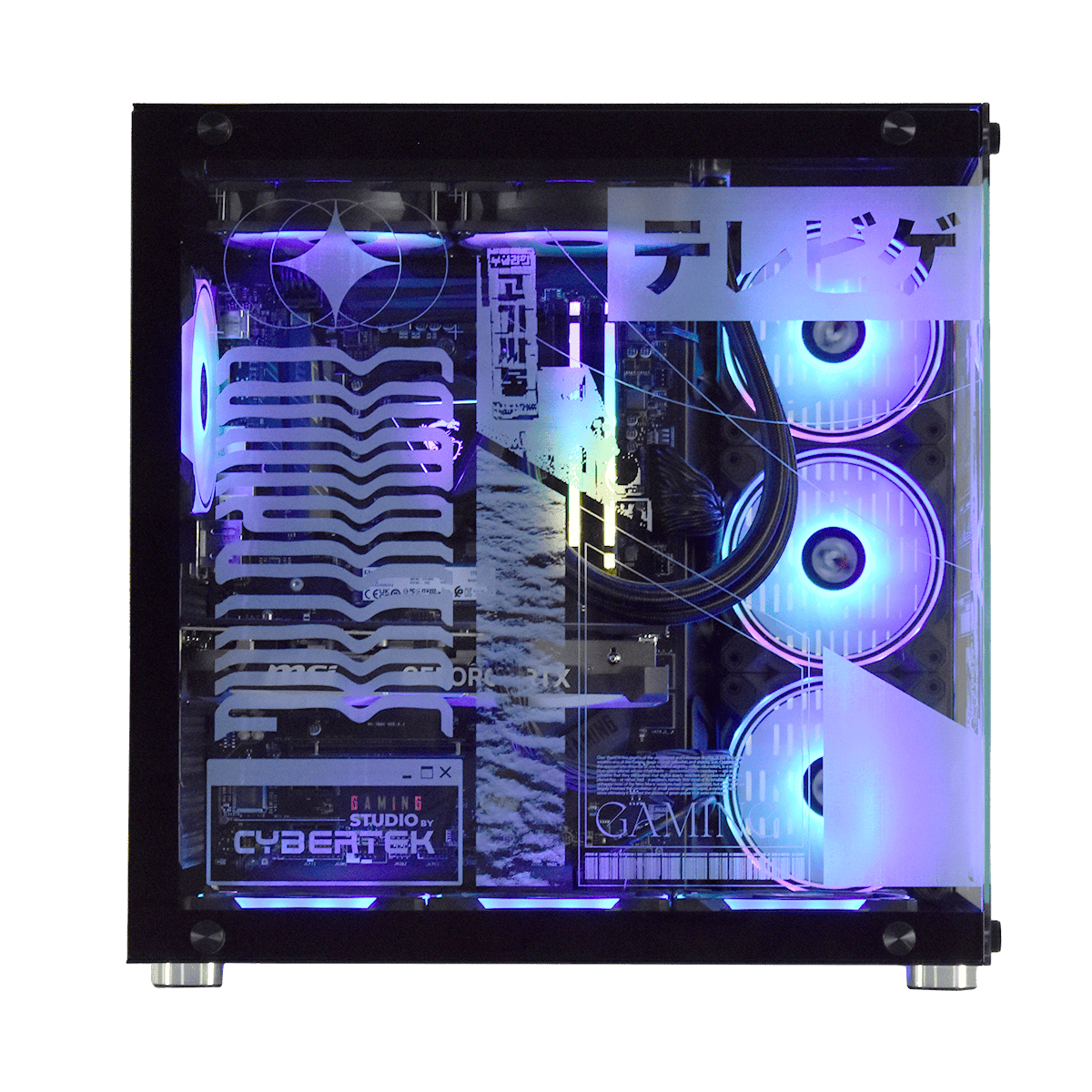 Cybertek STABILITY POWER - R7 5700X/32Go/1To/4070 (0723) - Achat / Vente PC Fixe sur Cybertek.fr - 2