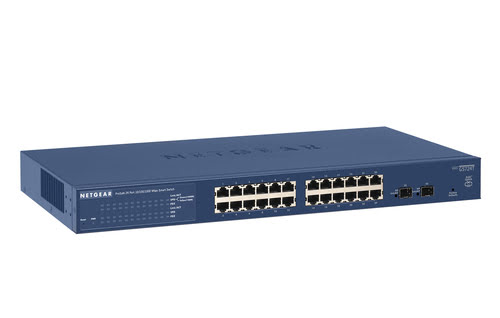 Switch Netgear 24 ports 10/100/1000 GS724T Rackable - Cybertek.fr - 1